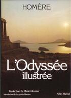 Couverture du livre « L'odyssée illustrée » de Homère aux éditions Albin Michel