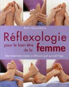 Couverture du livre « Réflexologie pour le bien-être de la femme » de Ann Gillanders aux éditions Courrier Du Livre