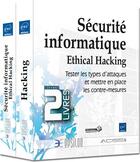 Couverture du livre « Sécurité informatique ; ethical hacking ; tester les types d'attaques et mettre en place des contre-mesures ; coffret » de  aux éditions Eni