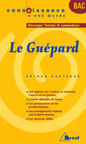 Couverture du livre « Le guépard, de Giuseppe Tomasi di Lampedusa » de Esther Castagne aux éditions Breal