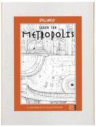 Couverture du livre « Metropolis ; à colorier et à collectionner » de Shaun Tan aux éditions Quatre Fleuves