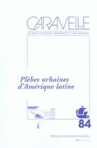 Couverture du livre « PLEBES URBAINES D'AMERIQUE LATINE » de  aux éditions Pu Du Midi