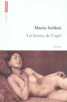 Couverture du livre « Les lettres de capri » de Mario Soldati aux éditions Autrement