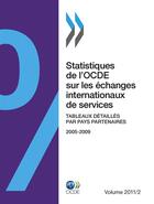 Couverture du livre « Statistiques de l'OCDE sur les échanges internationaux de services, Volume 2011 numéro 2 » de  aux éditions Epagine