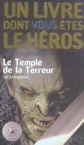 Couverture du livre « Défis fantastiques t.14 ; le temple de la terreur » de Ian Livingstone aux éditions Gallimard-jeunesse