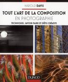 Couverture du livre « Tout l'art de la composition en photographie ; techniques, savoir-faire et défis créatifs » de Harold Davis aux éditions Dunod