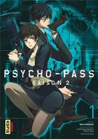 Couverture du livre « Psycho-pass - saison 2 Tome 1 » de Saru Hashino aux éditions Kana