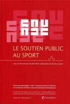 Couverture du livre « Le soutien public au sport » de Gerald Simon aux éditions Lexisnexis