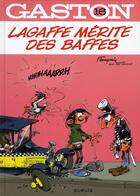 Couverture du livre « Gaston Tome 16 : Lagaffe mérite des baffes » de Jidehem et Andre Franquin aux éditions Dupuis