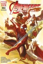 Couverture du livre « Avengers n.4 » de Avengers aux éditions Panini Comics Fascicules