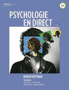 Couverture du livre « Psychologie en direct (5e édition) » de Karen Huffman aux éditions Modulo