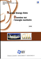 Couverture du livre « Nuclear energy data (édition 2008) » de  aux éditions Ocde