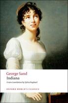 Couverture du livre « Indiana » de George Sand aux éditions Oxford University Press Uk