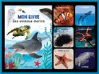 Couverture du livre « Mon coffret livre et jeu de mémoire des animaux marins » de Simon Claire aux éditions Shoebox Media