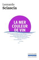 Couverture du livre « La mer couleur de vin » de Leonardo Sciascia aux éditions Gallimard