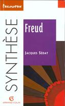 Couverture du livre « Freud » de Jacques Sedat aux éditions Armand Colin