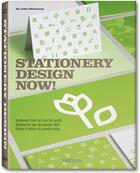 Couverture du livre « Stationery design now ! » de Julius Wiedemann aux éditions Taschen