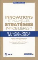 Couverture du livre « Innovation et nouvelles strategies immobilieres t3 » de  aux éditions Pc