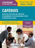 Couverture du livre « Caferuis - tout-en-un - certificat d'aptitude aux fonctions d'encadrement et de responsable d'unite » de Charlotte Rousseau aux éditions Dunod