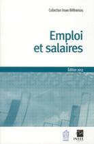 Couverture du livre « Emplois et salaires (édition 2012) » de  aux éditions Insee