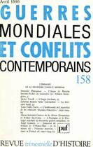 Couverture du livre « Gmcc 1990, n 158 » de  aux éditions Puf