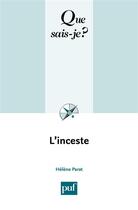 Couverture du livre « L'inceste » de Helene Parat aux éditions Que Sais-je ?