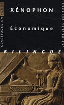 Couverture du livre « Économique » de Xenophon aux éditions Belles Lettres