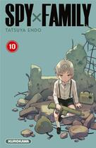 Couverture du livre « Spy x family t.10 » de Tatsuya Endo aux éditions Kurokawa