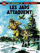 Couverture du livre « Les aventures de Buck Danny Tome 1 : les Japs attaquent » de Jean-Michel Charlier et Victor Hubinon aux éditions Dupuis