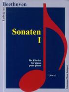 Couverture du livre « Beethoven ; sonates I » de Ludwig Von Beethoven aux éditions Place Des Victoires/kmb