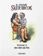 Couverture du livre « Crumb, sketchbooks 1989-1998 » de Dian Hanson et Robert Crumb aux éditions Taschen
