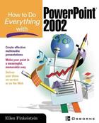 Couverture du livre « How to do everything with powerpoint(r) (2002) » de Ellen Finkelstein aux éditions Mcgraw-hill Education