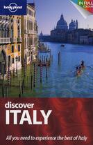 Couverture du livre « Discover Italy » de Bonetto Cristian aux éditions Lonely Planet France