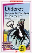 Couverture du livre « Jacques le fataliste et son maître » de Denis Diderot aux éditions Flammarion