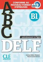 Couverture du livre « Delf adulte niv. b1 + livret + cd nelle edition » de Kober-Kleinert aux éditions Cle International