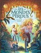 Couverture du livre « Les Mondes perdus Tome 1 : Le crâne de Lubaantun » de Aucha et Isabelle Lemaux-Piedfert aux éditions Dupuis