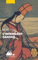 Couverture du livre « L'intendant Sansho » de Ogai Mori aux éditions Picquier