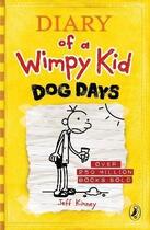 Couverture du livre « Dog days - diary of a wimpy kid » de Jeff Kinney aux éditions Puffin Uk