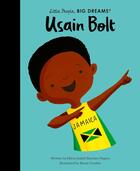 Couverture du livre « Little people, big dreams : Usain bolt » de Maria Isabel Sanchez Vegara aux éditions Frances Lincoln