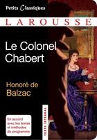 Couverture du livre « Le colonel Chabert » de Honoré De Balzac aux éditions Larousse