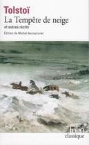 Couverture du livre « Tempête de neige » de Leon Tolstoi aux éditions Gallimard