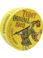 Couverture du livre « Tarot original 1909 : Cartes rondes » de Pamela Colman Smith et Arthur Edward Waite aux éditions Editions Intuitives