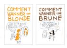 Couverture du livre « Comment vanner une blonde ; comment vanner une brune » de Frederic Pouhier aux éditions First