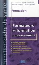 Couverture du livre « FORMATEURS ET FORMATION PROFESSIONNELLE » de  aux éditions Lamarre