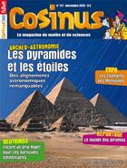 Couverture du livre « Cosinus n 177 les pyramides et les etoiles decembre 2015 » de  aux éditions Cosinus