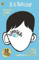 Couverture du livre « WONDER » de R. J. Palacio aux éditions Random House Uk