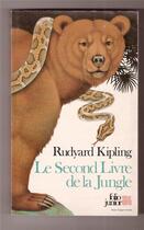 Couverture du livre « Le second livre de la jungle » de Rudyard Kipling aux éditions Gallimard-jeunesse