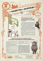 Couverture du livre « Le Château des animaux - La Gazette du château » de Xavier Dorison et Felix Delep aux éditions Casterman