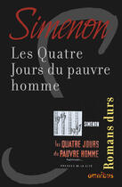 Couverture du livre « Les quatre jours du pauvre homme » de Georges Simenon aux éditions Omnibus