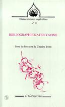 Couverture du livre « REVUE ETUDES LITTERAIRES MAGHREBINES » de Charles Bonn aux éditions Editions L'harmattan